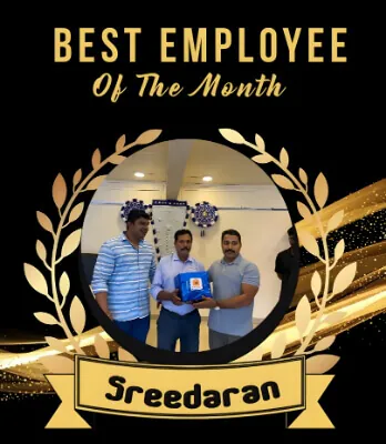Hotel CAPS Best Employee of the Month recognition