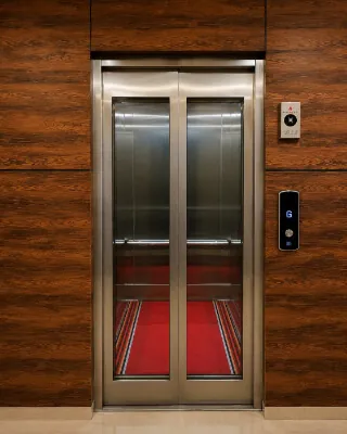Elevator / Lift facility at Hotel CAPS for convenient guest access