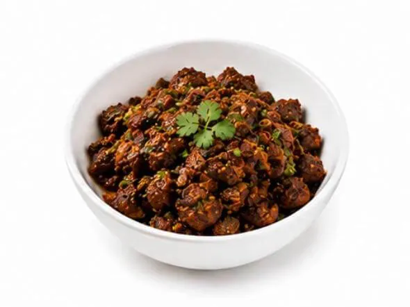 Beef Kondattam intensely spicy deep fried sun dried chilies