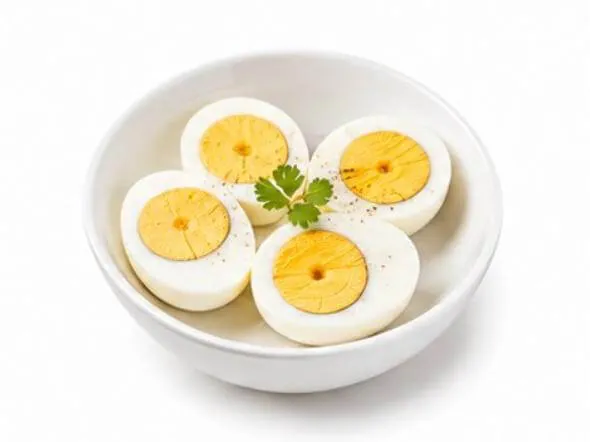 Boiled Egg simple hard boiled protein rich snack