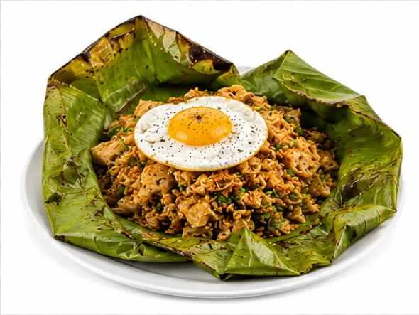 Kizhi Porotta Egg flavourful banana leaf bundle rich roast